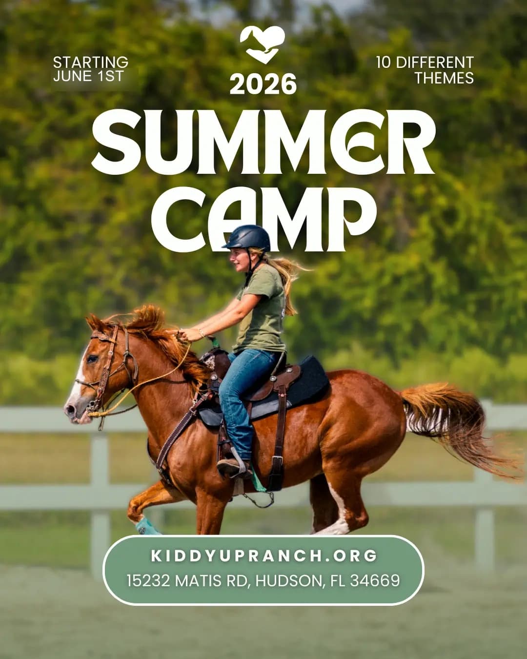 Summer camp horse adventure