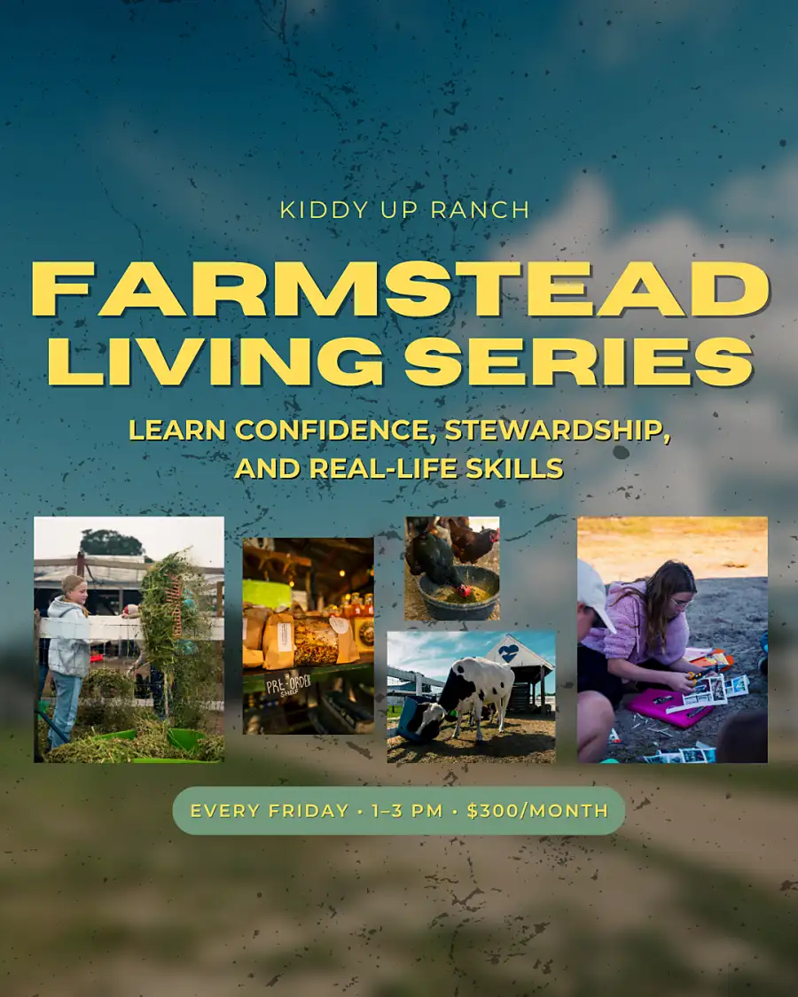 Old-world skills for modern children Living Series graphic