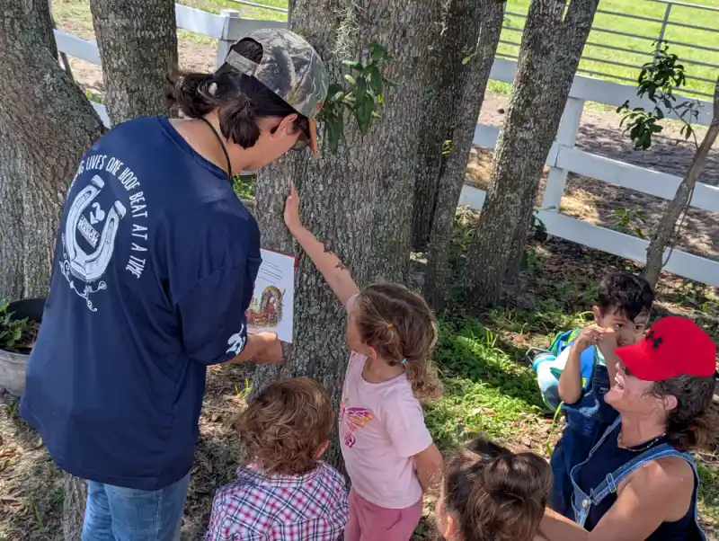 Toddler Time program at Farmstead